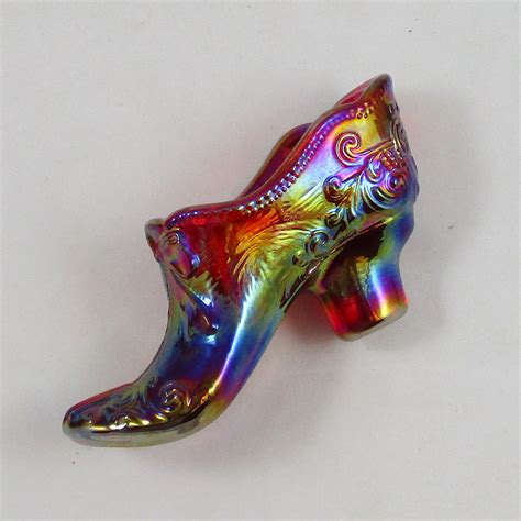 carnival glass shoe|Collectible Glass Shoes for sale .